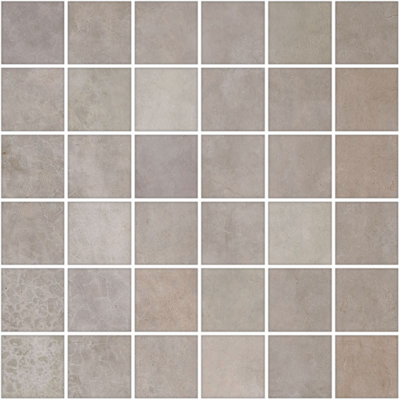 Mosaïque sol et mur 30x30 cm Origine Silver