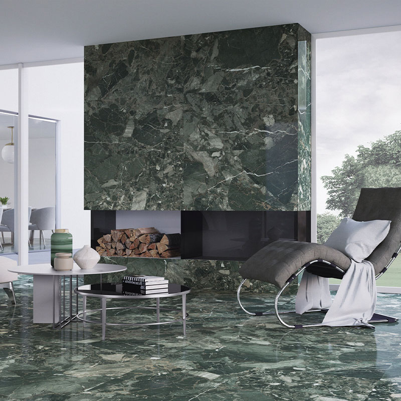 Carrelage sol et mur 60x120 cm Indi Green