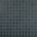 Mosaïque verre recyclé gris foncée, 31x31 cm, Nordic matt dark grey