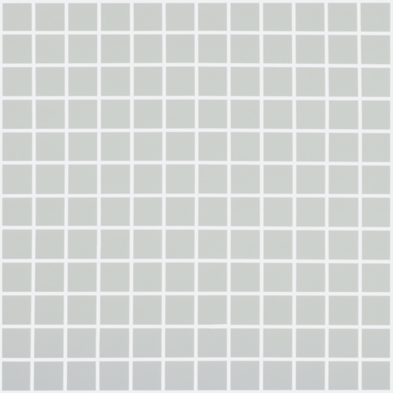 Mosaïque verre recyclé gris clair, 31x31 cm, Nordic matt light grey