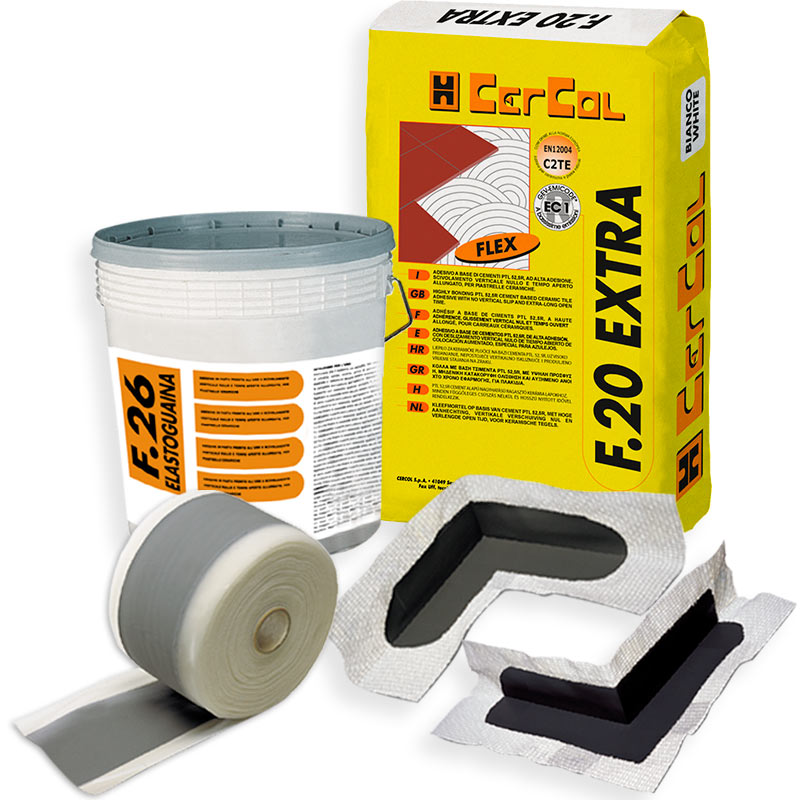 Kit de montage pour receveur à carreler