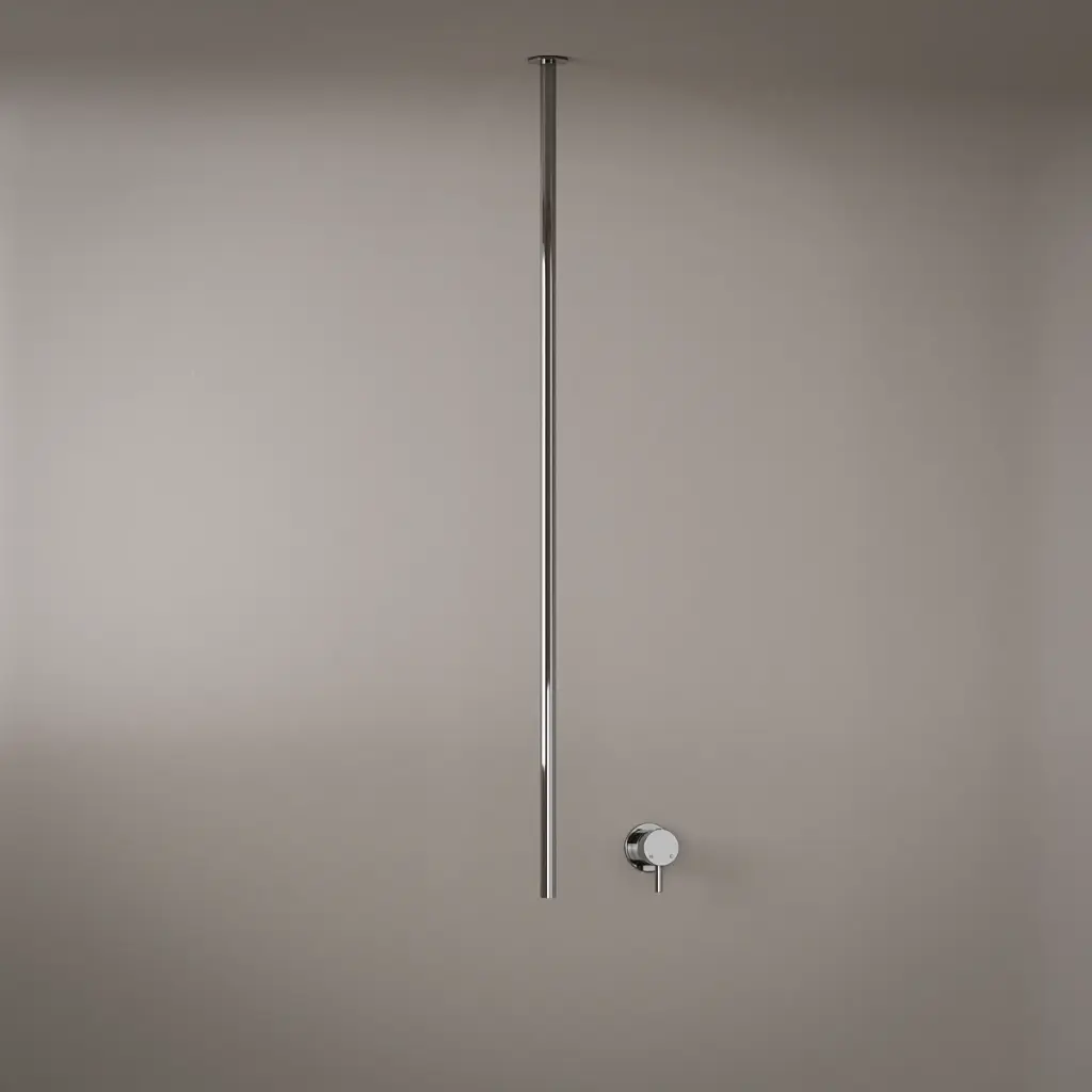 Mitigeur lavabo plafond, chrome, Châtelet