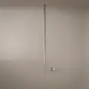 Mitigeur lavabo plafond, inox brossé, Châtelet