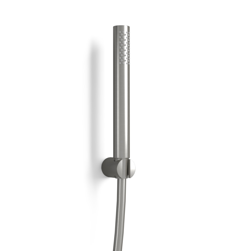 Set de douche complet, Châtelet, inox brossé