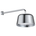 Pomme de douche murale, ⊘ 26,5 cm, Chrome