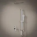 Pack douche mitigeur, douche de tête et douchette, Infinity Flow