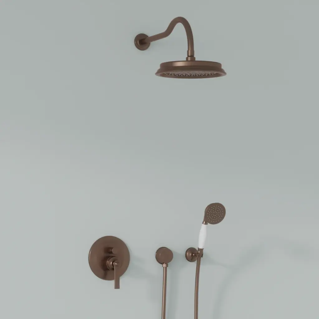 Composition mitigeur de douche  cuivre, Liberty