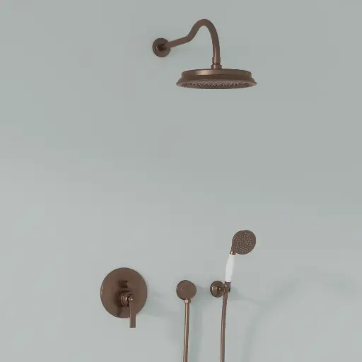 Composition mitigeur de douche  cuivre, Liberty