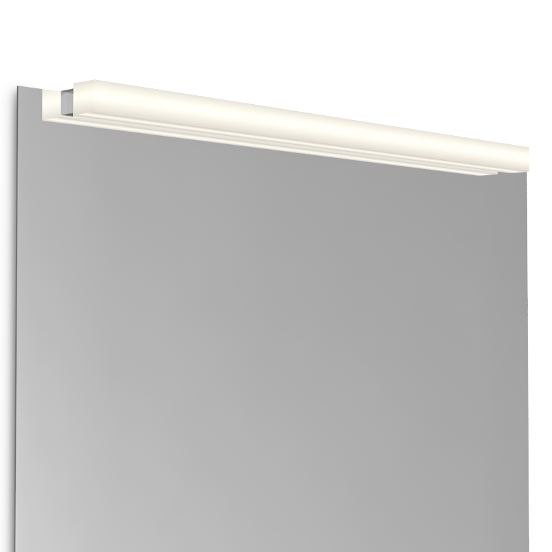 Pack miroir Reflect 100x80 à 140x80 cm et applique Ingo 90 cm