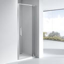 Porte de douche pivotante, Sur-mesure de 58 à 95,4 cm, Chrome, Arena