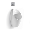 Urinoir mural en céramique, Blanc, avec capteur électronique