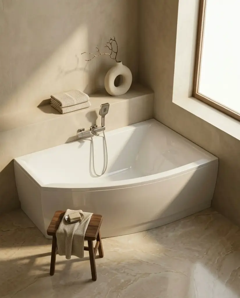 Baignoire asymétrique droite, Veronella