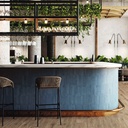 Carreau Switch Navette, Dark Blue, 4,3x24,3 cm