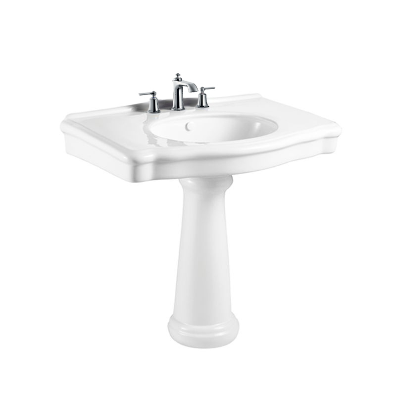 Lavabo colonne 88 cm céramique, 1920