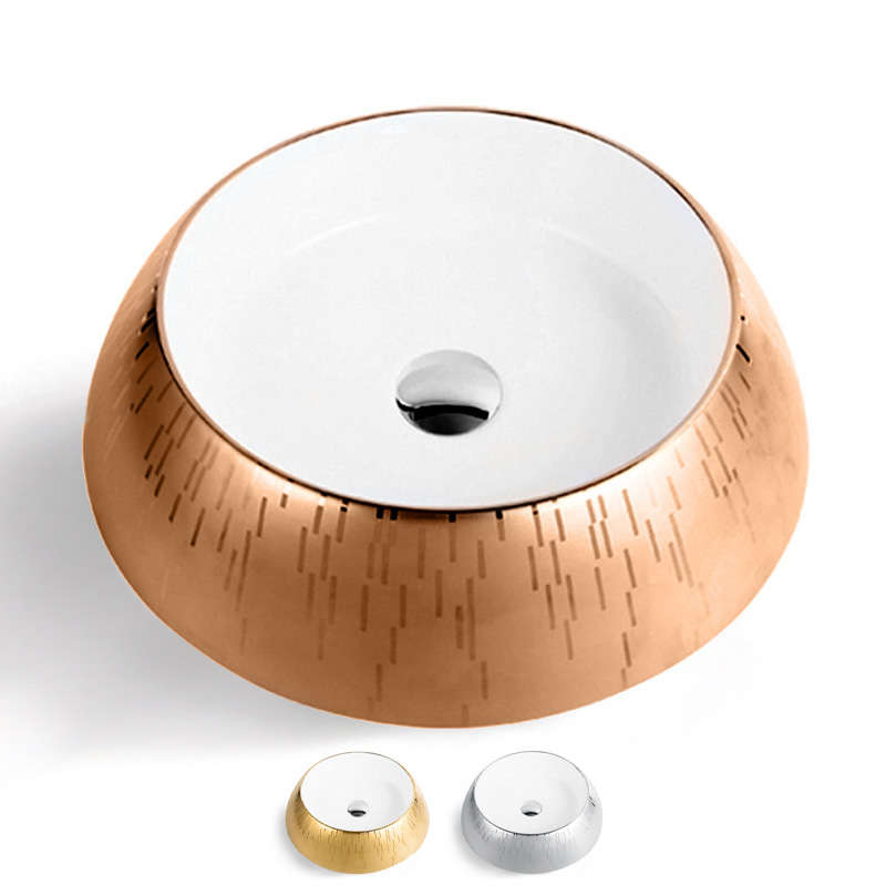 Vasque à poser en céramique - Ø46cm, Harmony