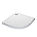 Receveur de douche 80x80, 90x90 ou 100x100 cm quart de cercle, acrylique, Bora