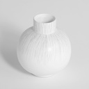 Jarre en céramique, 2 dimensions, Blanc