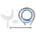 Collecteur de gouttes pour robinetterie bain-douche sur plage