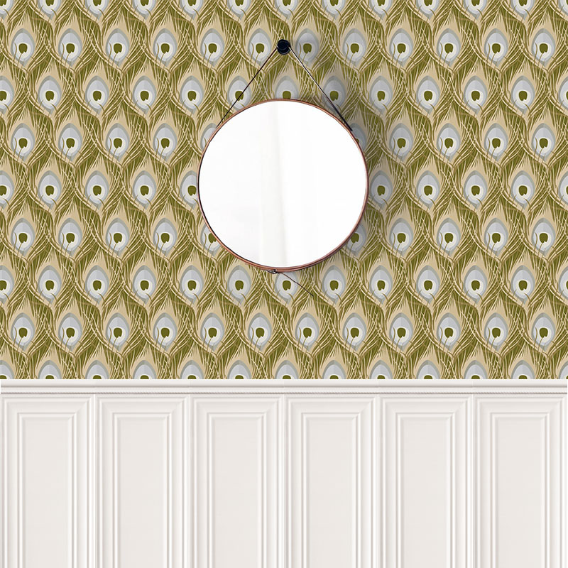 Carrelage mur Princesse Paon, 60x120 cm