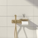 Set Douchette hygiénique avec porte rouleau Châtelet, 3 couleurs