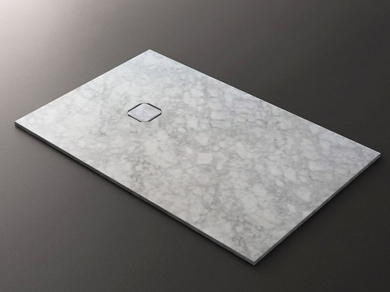Helios, receveur en pierre 3 finitions 900x900 à 200x90cm