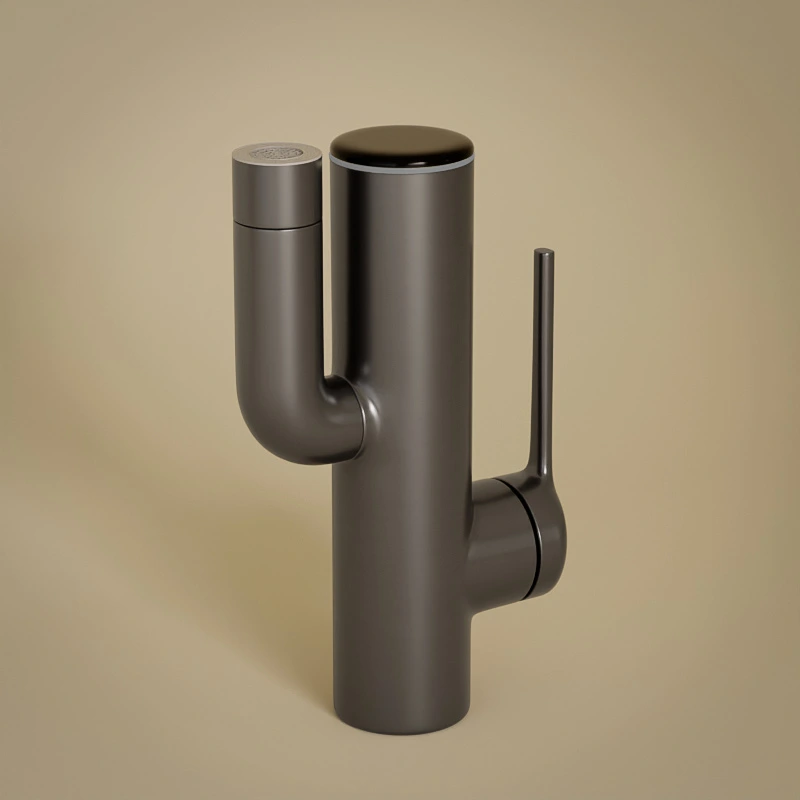 Mitigeur Lavabo Gun Metal Cactus 