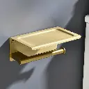 Porte Papier Doré Brossé, Deauville 