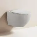 WC suspendu, profondeur 55 cm, blanc brillant, Celia