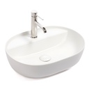 Furnas, Vasque Céramique, 50x38x14CM, 2 couleurs