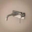 Mitigeur lavabo mural chromé, bec 15 cm, Châtelet III