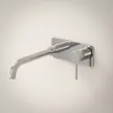 Mitigeur lavabo mural chromé, bec 25 cm, Châtelet III