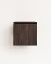 Meuble complémentaire suspendu bois noyer, 40cm , Léman
