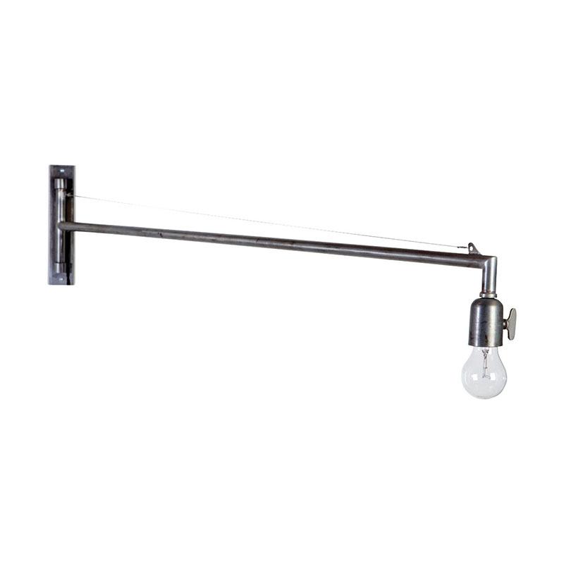 APPLIQUE MURALE INDUSTRIELLE BRAS ARTICULE METAL