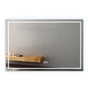 Miroir 80x60, 100x60 ou 120x60 cm biseauté LED, Class