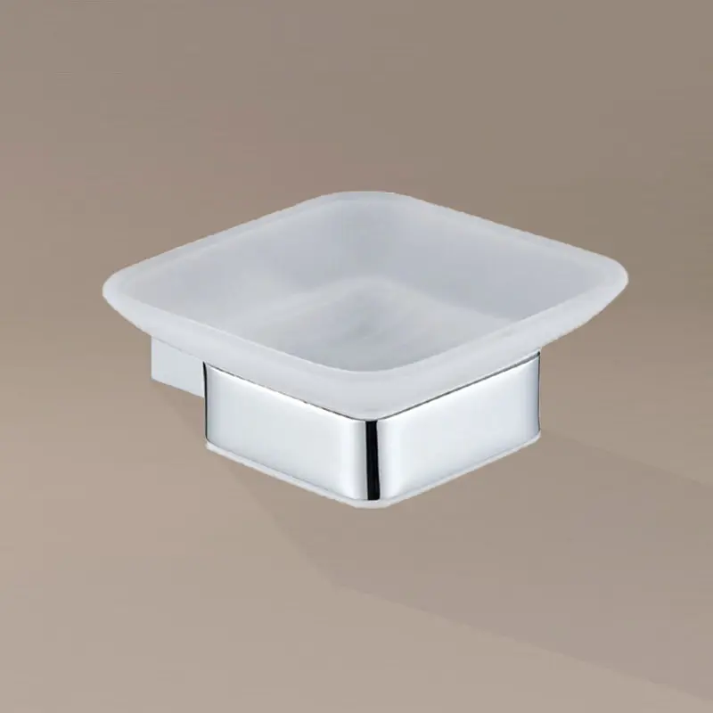 Porte-savon, Chromé, Qube