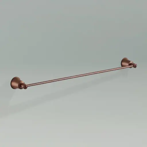 Barre porte-serviettes, Liberty, traitée cuivre