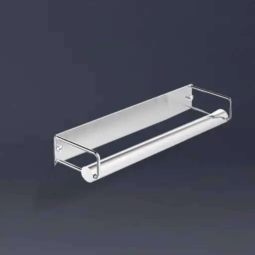 Porte-serviette 45 cm - Chromé brossé - Infinity elegance