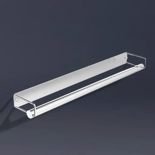 Porte-serviette 60 cm - Chromé brossé - Infinity elegance