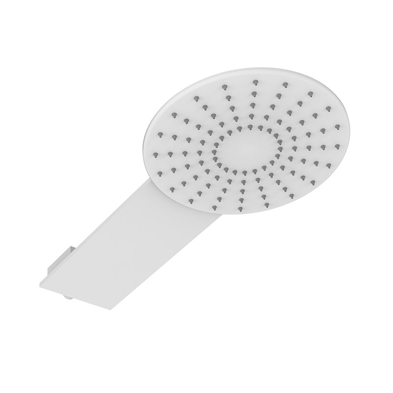 Douche de tête murale, blanc mat, Infinity Flow