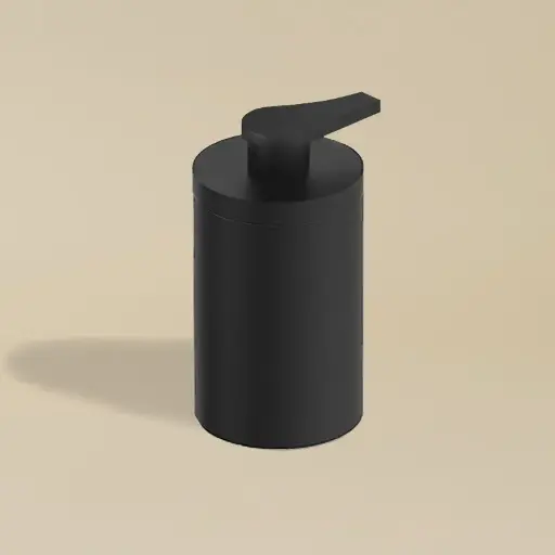 Distributeur de savon à poser noir mat, Infinity Flow