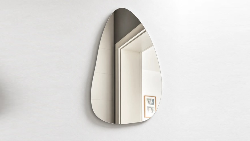 Miroir 80x52 cm lumineux avec éclairage LED, Bona