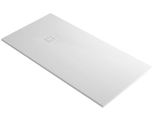 Receveur de douche, 90x180cm, grille + bonde inclus, Nuance