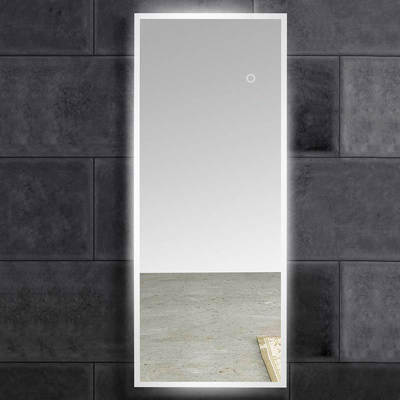 Miroir lumineux LED en pied, 50x135 cm, Dress