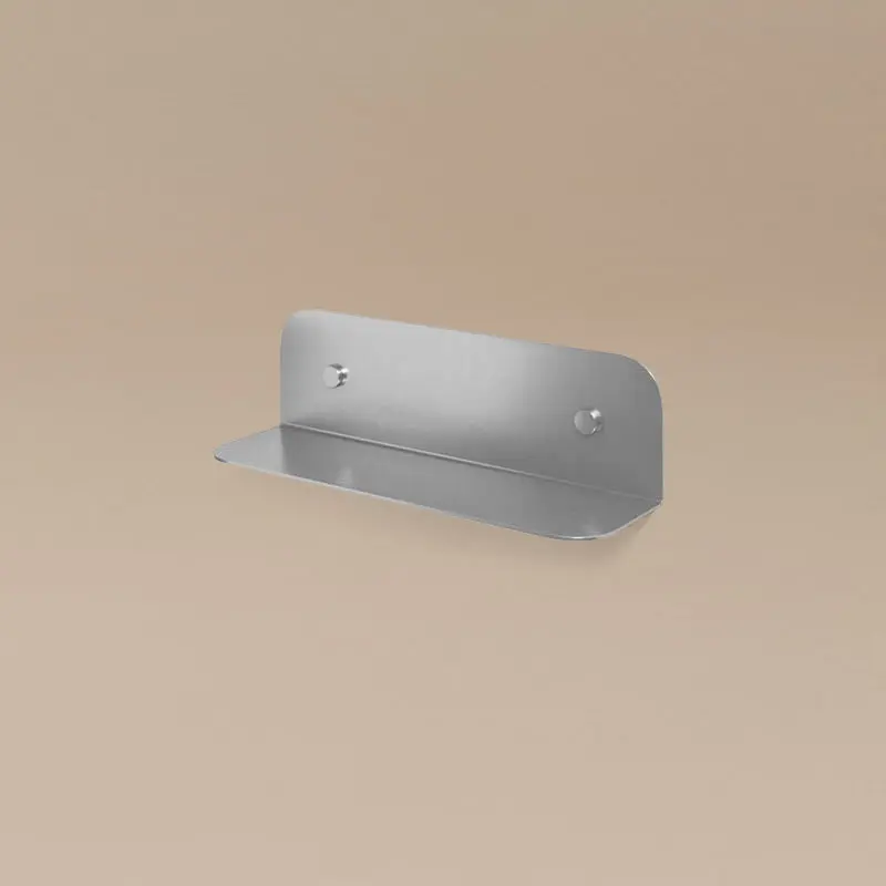 Etagère murale inox, 36, 60 ou 90 cm, Inox brossé, Châtelet