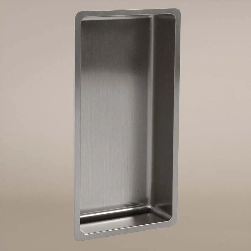 Niche murale inox, 60x30 cm, inox brossé, Châtelet