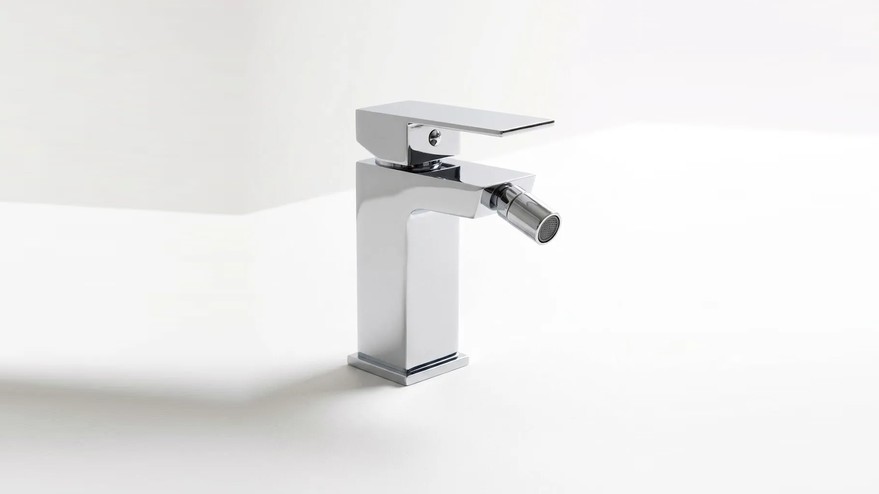 Robinet mitigeur bidet chromé, Tuileries