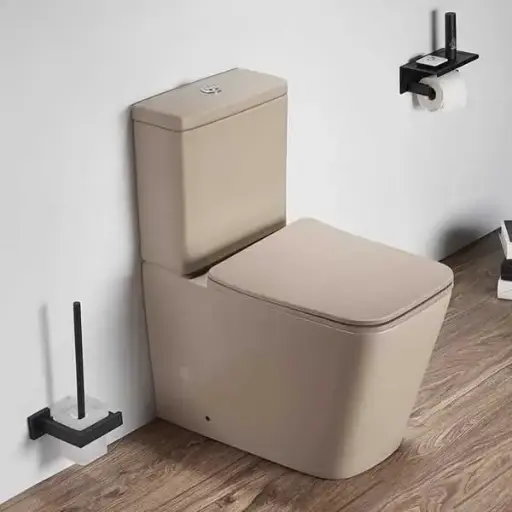 WC à poser, 64x38x83 cm, Flavio, cappuccino