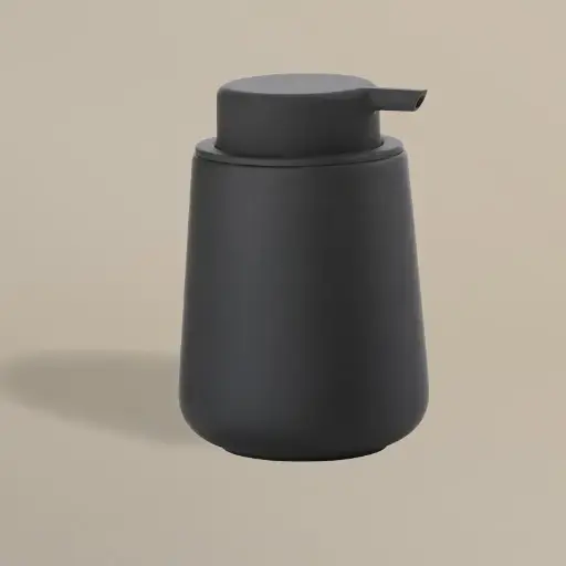 Distributeur de savon liquide à poser, noir, Nova One