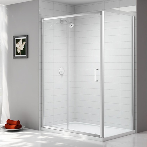 Cabine de douche coulissante 120x90 cm, Access