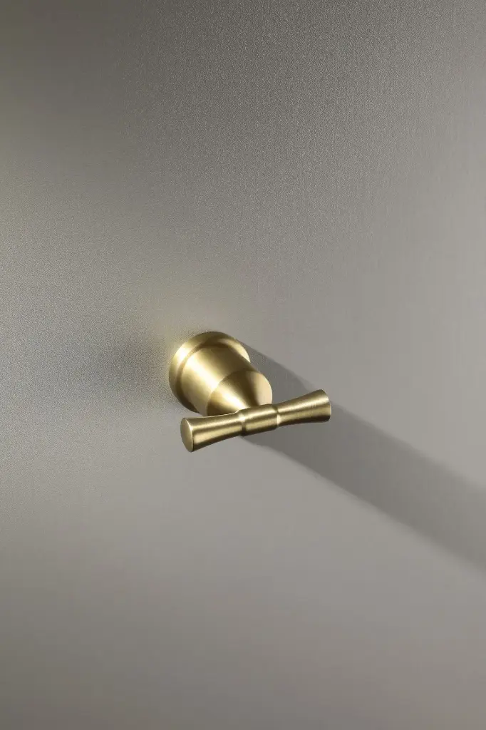 Patère Dore Brosse, Art Déco